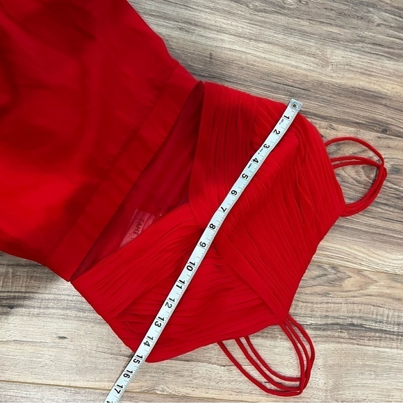 Fame and Partners High Neck Chiffon Maxi Dress - Picture 11 of 12